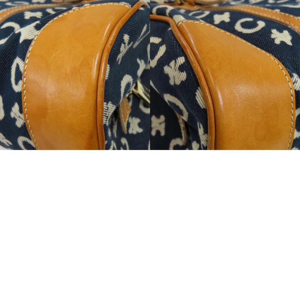 Celine Macadam Handbag Denim - Picture 10 of 11